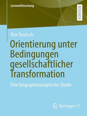 cover image of Orientierung unter Bedingungen gesellschaftlicher Transformation